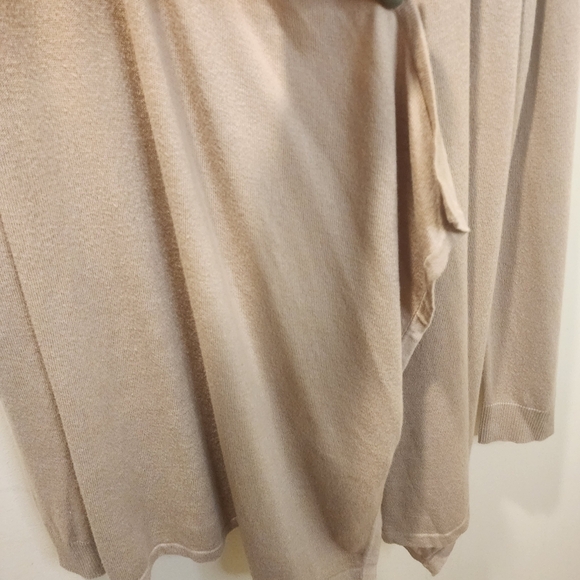 MICHAEL by Michael Kors Beige Open Front Cardigan Size S - Picture 6 of 8